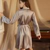Bata de Baño para Mujer Satén Boda Dama de Honor Bata de Estar Yukata Cárdigan Ropa de Casa