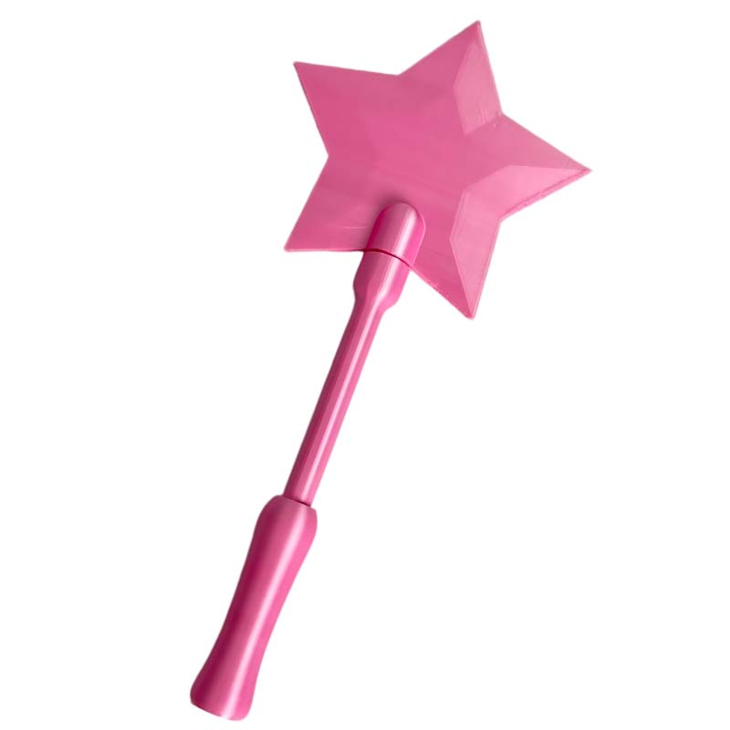 

Fashion Creative 3D Printed Wand Tap To Pay Lightweight Portable Star Magic Wand Card Holder Cute Credit Card Holder Daily Gift рожевий