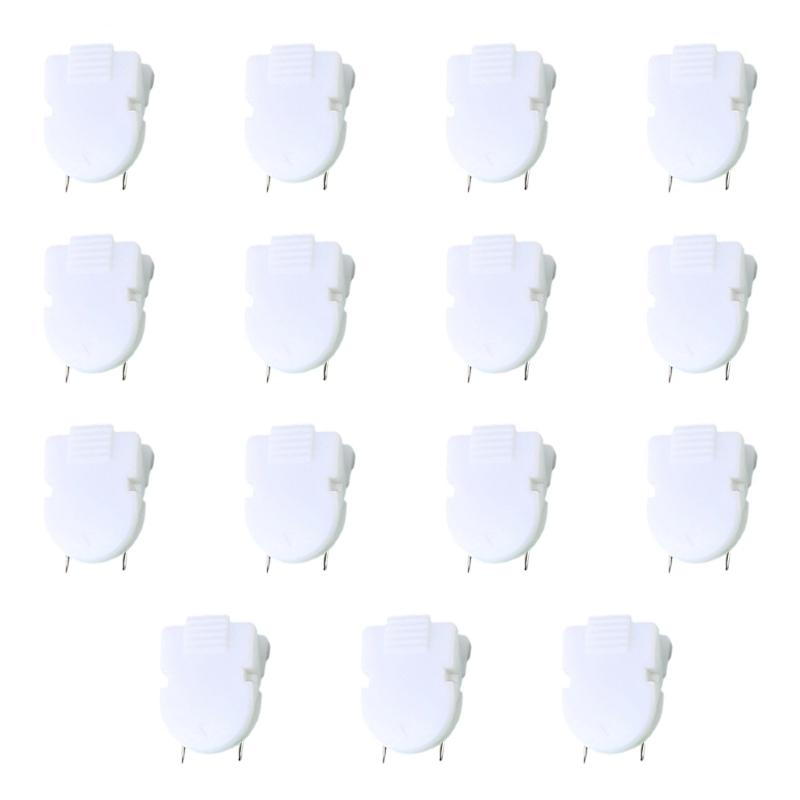 15Pcs Plastic Panel Clips For Fabric Wall Bulletin Boards Fabric Panel Wall Clip For Home Office Classroom Use