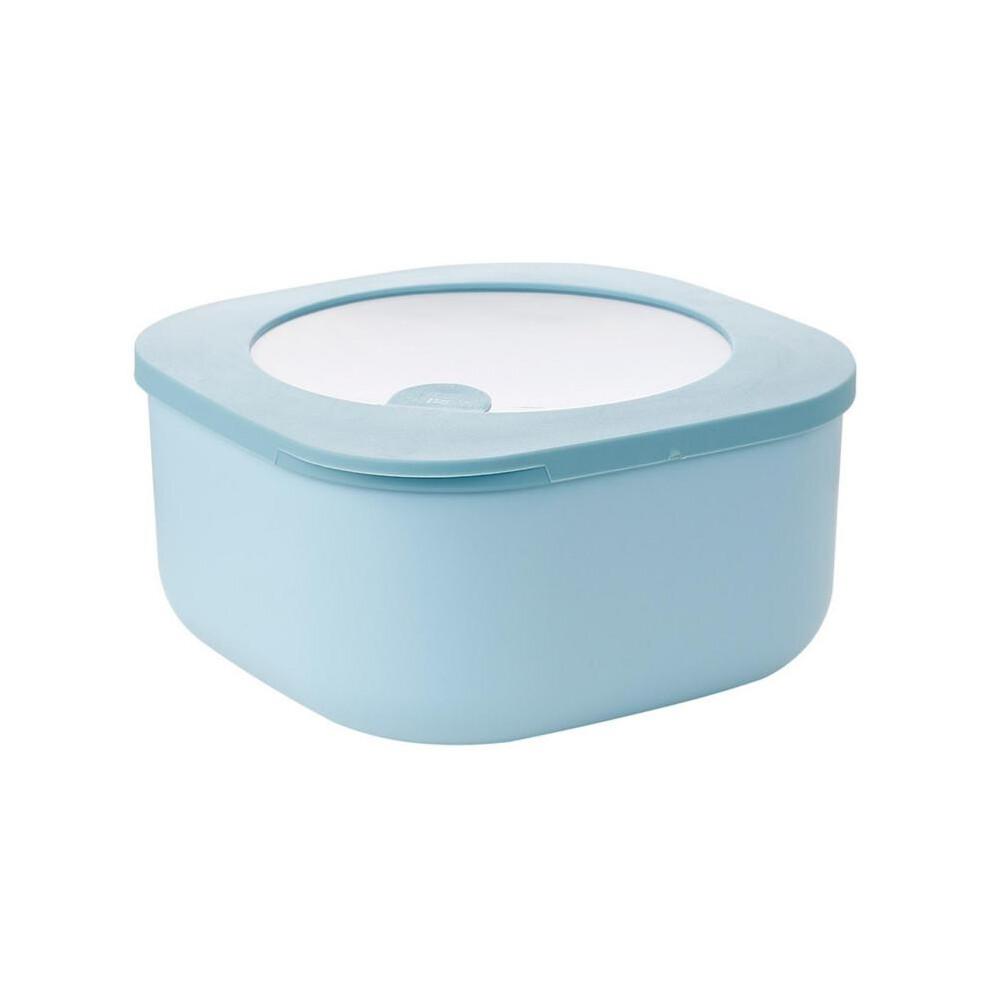 (XL, Blue) BoSaiD Bento Box Leakproof Healthy Plastic Microwave Safe Lunchbox for Kitchen