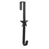Christmas Wreath Hook Star Snowflake Christmas Tree Elements Metal Door Hanger Over The Door Hooks Hanger