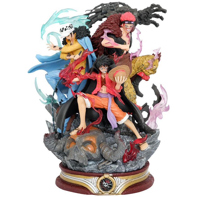 19CM One Piece Luffy Action Figures Model Toys Pvc Monkey D Luffy Figures One Piece Anime Model Ornamen Birthday Gifts