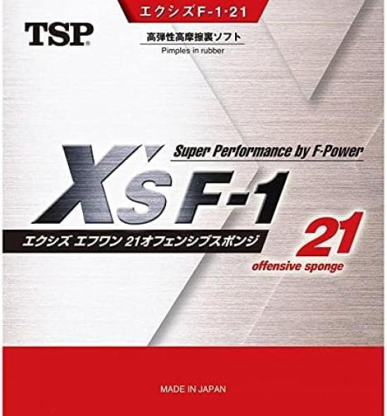 

TSP Table Tennis Rubber Exis F-1 21 020095 0020 Thick