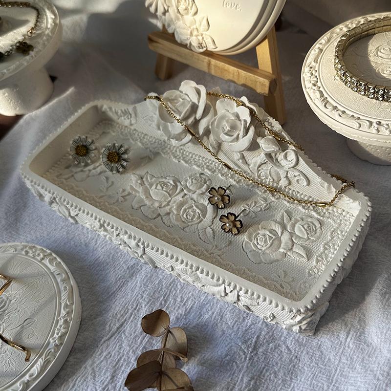 Vintage Jewelry Tray Small Antique Trinket Dish, Ring Holder Birthday & Wedding Gifts for Women