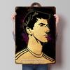 Thibaut Courtois Art Printed Poster Customized Wall Art Retro Vintage Metal Tin Signs for Home Office Decor Bedroom Decorations