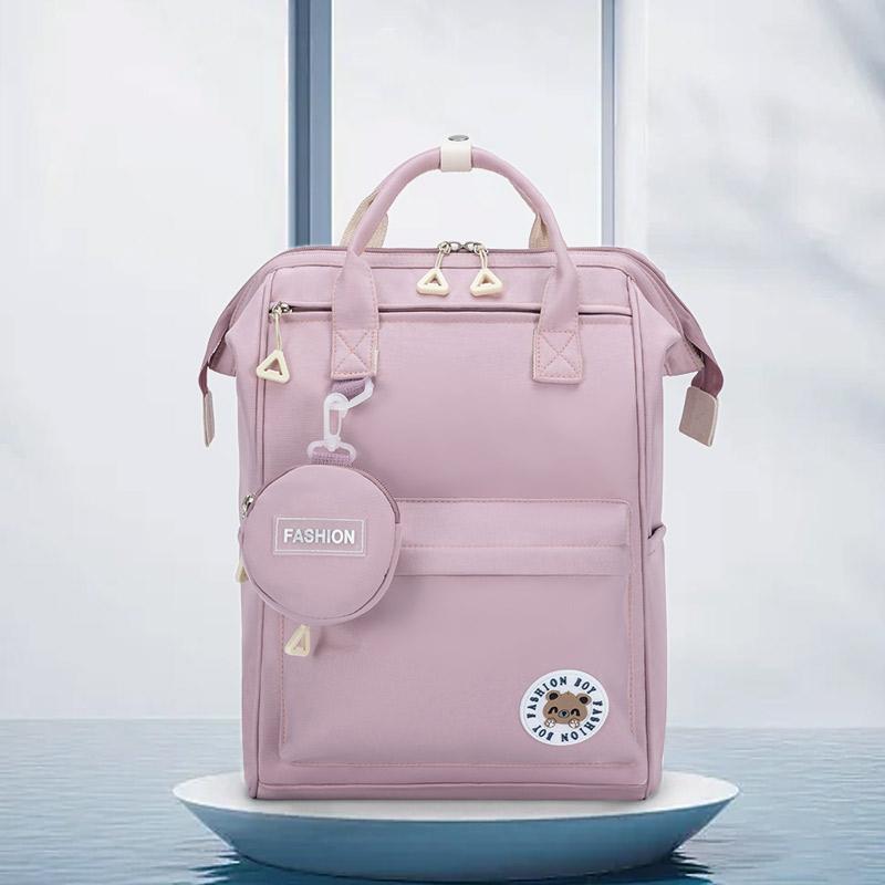 

Школьный рюкзак Женский K-стиль Старшеклассник Студент колледжа Популярный Ученик средней школы Ученик неполной средней школы Милый Рюкзак в стиле Инс Кампусный рюкзак фиолетовый