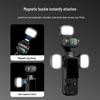 Kompatibel mit DJI Action 5 Pro/4/6 Mini, Tragbares Fülllicht für Pocket 3/4 mit magnetischer Schnellbefestigung.