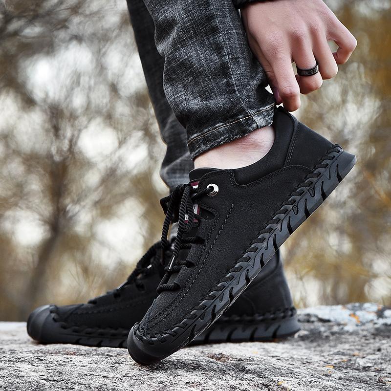 Мужская кожаная обувь ручной работы — фото 8