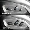 Carbon Fiber Look Interior Seat Adjustment Button Accessories for 2014 2015 2016 2017 2018 Chevrolet Corvette C7