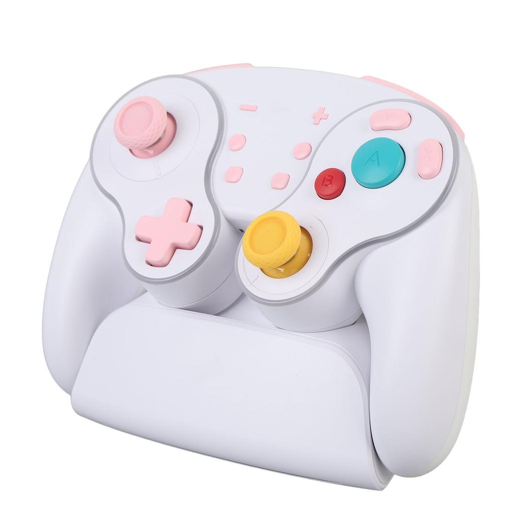 Kabelloser Bluetooth-Controller Sechs-Achsen-Gyro Ein-Tasten-Turbo RGB Mechanischer PC-Videospiel-Controller