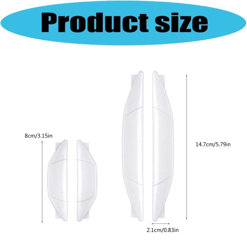 Car Door Edge Guard Protectors Strips Set With High Quality PVC Material And Shock Absorption Design For All Vehicles