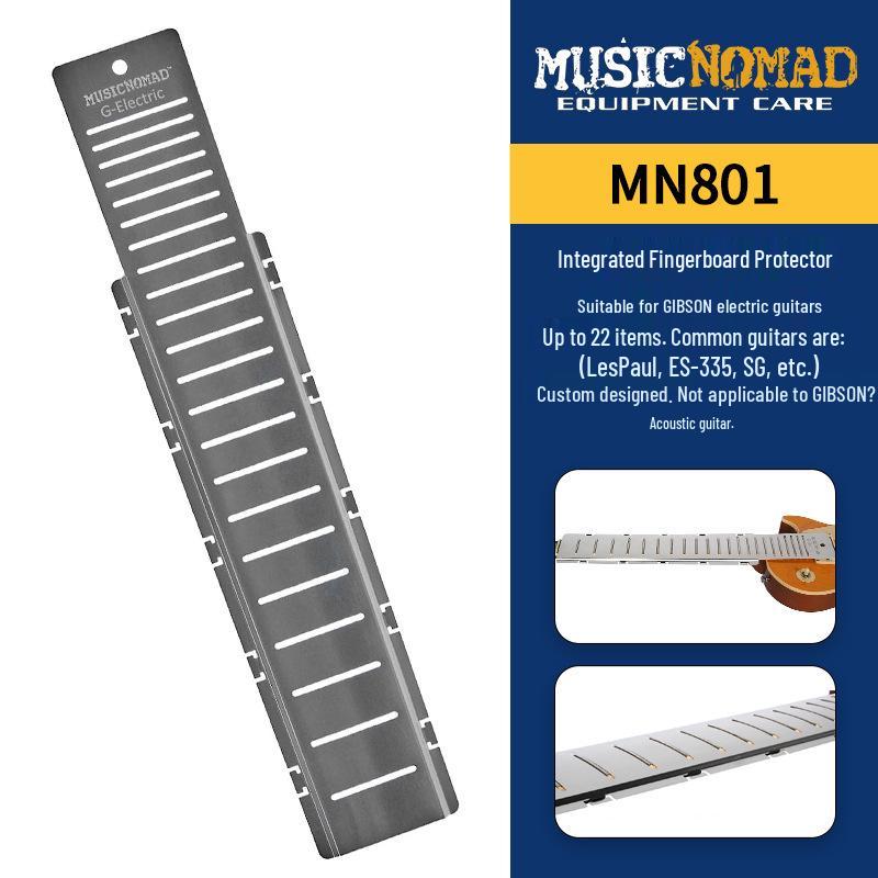 MusicNomad Fret Polishing Pad with Protective Cover for Guitar Fingerboards