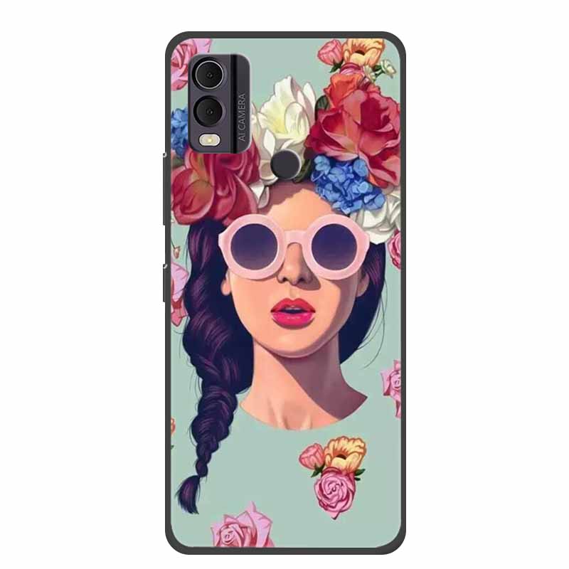 For Nokia C22 Case C 22 4G Fashion Soft TPU Silicone Phone Cover for Nokia C22 Back Case 6.5'' Protective Fundas For NokiaC22