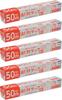 Ube Film Food Wrap, 30cm X 50m, Pack of 5, Microwave Safe, Food Wrapping, Tight-Stick, Heat-Resistant