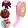 Velvet Ribbon with Spool Flocking Ribbons Florist Ribbon Single Face Velvet Ribbon Roll for Gift Wrapping Birthday Invitation