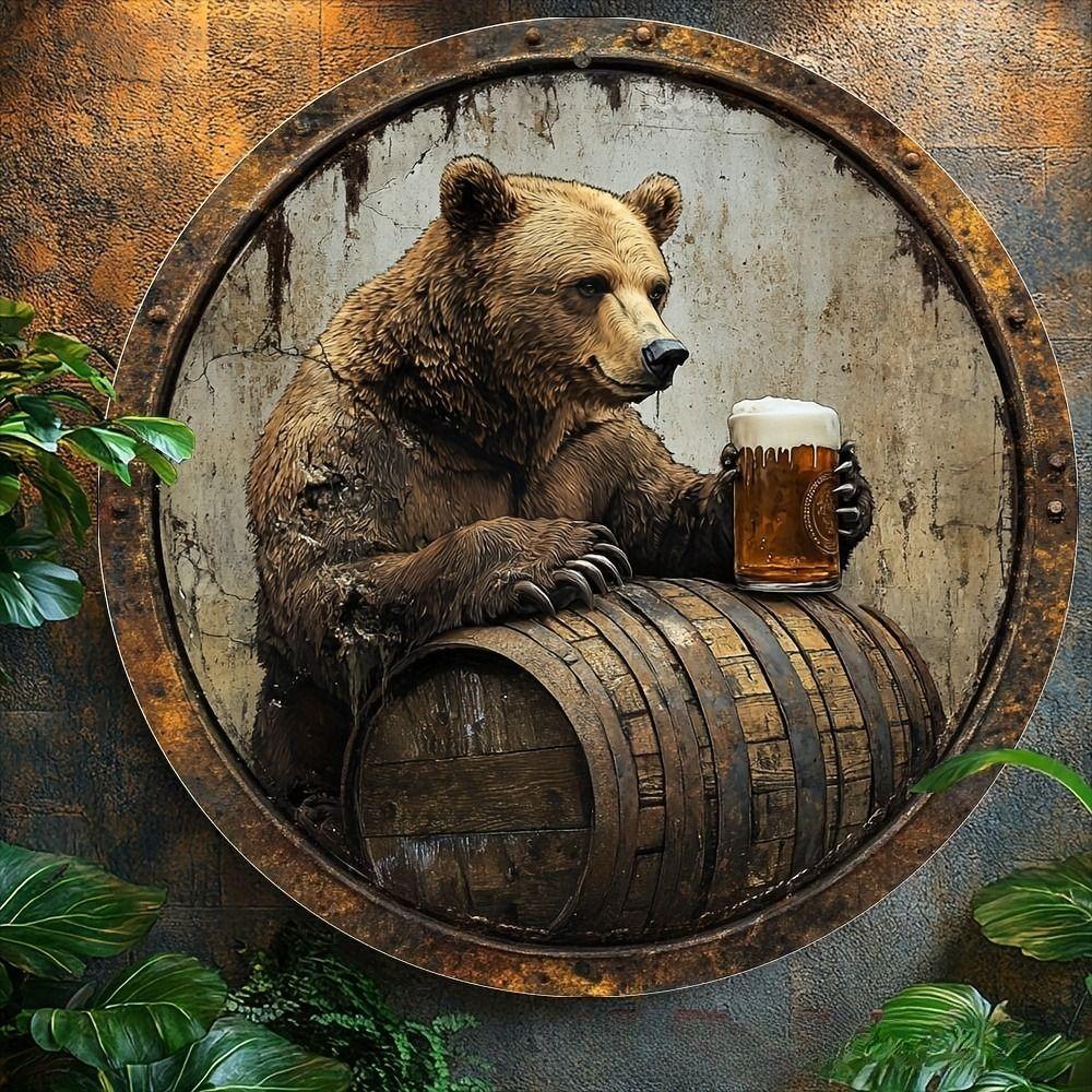 2D Flat Metal Wall Sign Decor