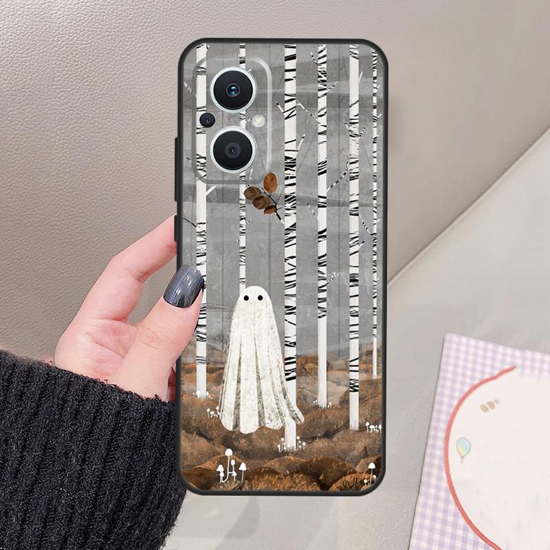 Ghosts Funny Funda For OPPO Reno 12 14 13 11 10 Pro 11F 12F 13F 14F 7 8 Lite OPPO Find X6 X5 X8 X9 Pro Case
