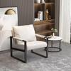 Luxury Casual Lounge Chair for Outdoor Cafe, Bar, or Lobby