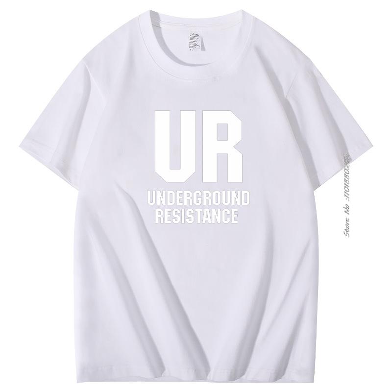 Underground Resistancedetroit Technopioneersjeff Millsrobert Hoodacid House Hot Summer Short Sleeve Tshirt Mens Clothes