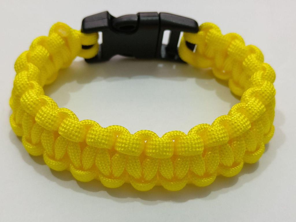 Seven-Strand Survival Paracord Bracelet: Outdoor Emergency Woven Wristband