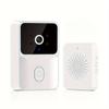 Smart Video Doorbell, High Definition Security Camera with Night Vision, Wireless, Rechargeable Battery, Control Home Security Through the App