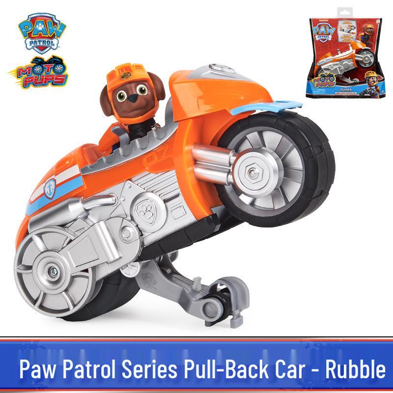 Paw Patrol Wild Cat Rescue Pull-Back Motorcycle Toy