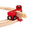 BRIO Animal Farm Set for ages 3 and Wooden Wooden Rail Gift 33984, up. [Toy, Toy, Rail, Set, (Birthday/Christmas)]