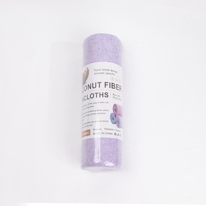 Reusable Lint-Free Absorbent Tearable Kitchen Dishcloth Roll