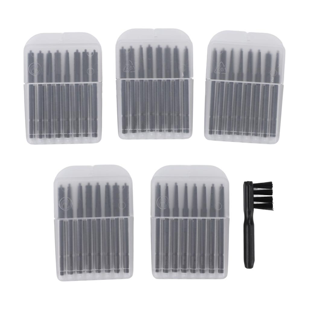 40 Pcs Sound Aid Wachs Wache Filter ABS Kunststoff Ohrenschmalz Wachen Filter Kopfhörer Reinigung Kit