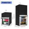 Outdoor Use Upright Freezer Cover Water Resistant Oxford Fabric Protectors Fits 56x58x86cm Compacts Refrigerators Dustproof