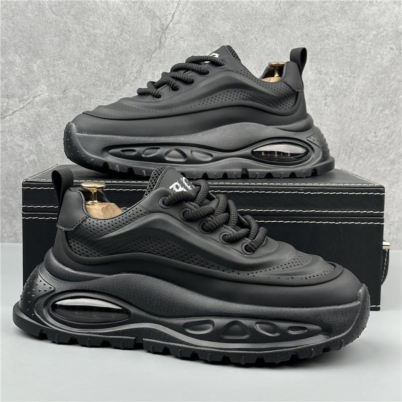 

Мужская обувь, модные кроссовки на платформе, трендовая обувь для скейтбординга для мужчин, новые повседневные спортивные кроссовки для бега, теннисные туфли Zapatillas Hombr 38 чёрный