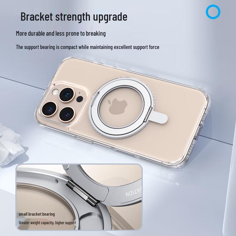 

iPhone 16 Pro Max 360° Rotating Magnetic Stand Case