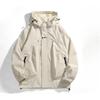Autumn and Winter New Trendy Outdoor Three-proof Jacket Single-shot Hooded Jacket Loose Jacket Top Jacket