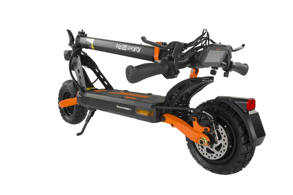 Kukirin G2 Pro 600W Motor 48V 15.6AH Battery Electric Scooter 6-light Safety System 45 Km/h Speed 58 KM Range 9" Tires E-Scooter
