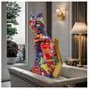 European Creative Geometric Cat Animal Ornaments Home Wine Cabinet Office Desktop Decoration Decoration Handicraft Gift