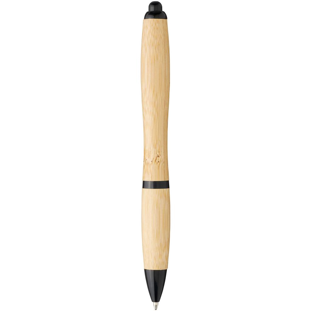 Bamboo pen "Nash" (blue ink) Natural