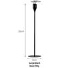 European Style Wrought Iron Candle Holder Set - Three-Piece Candlelight Dinner Ornament.