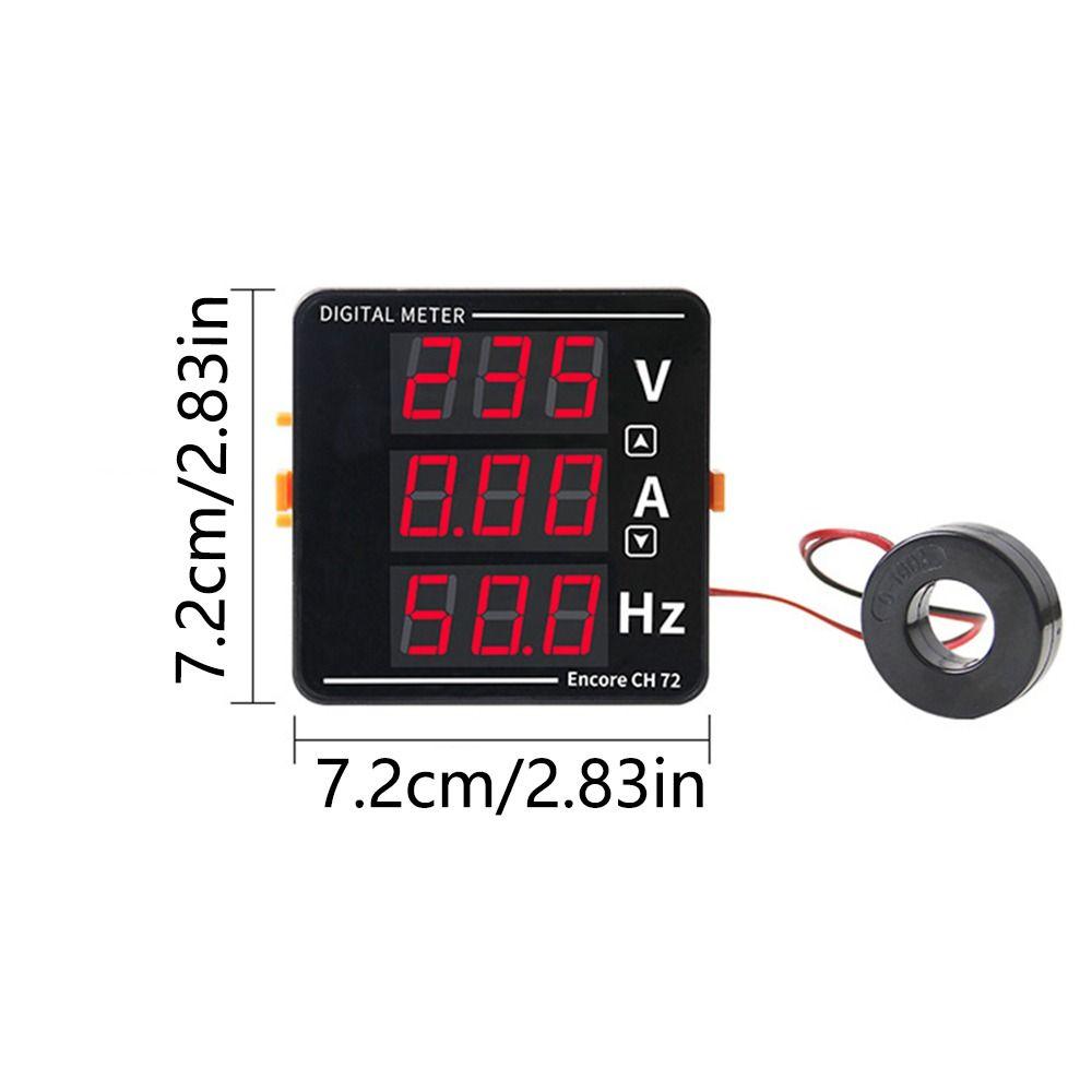 High Performances 3 in 1 Voltage Digital Meter LED Digital Display Combination Current Tester  Home