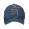 Manowars Band Jeans Summer Dad Baseball Cap Vintage Cowboy Hats Bone Washed Caps