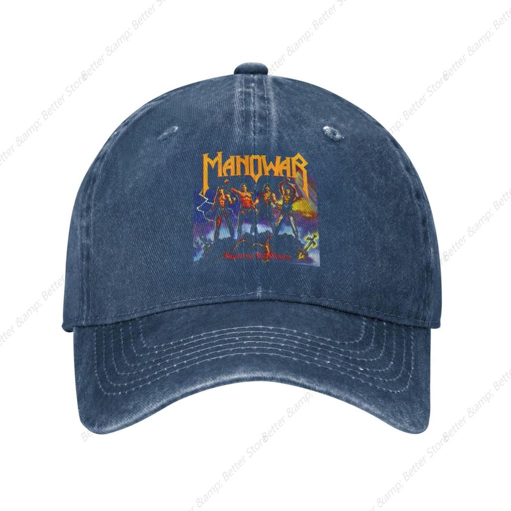 Manowars Band Jeans Summer Dad Baseball Cap Vintage Cowboy Hats Bone Washed Caps