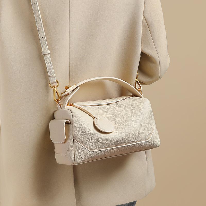 Taschen Sommer Damen Umhängetaschen vielseitige Handtaschen sind heute beliebt, echtes Leder große Kapazität High-End neue Pendlertaschen
