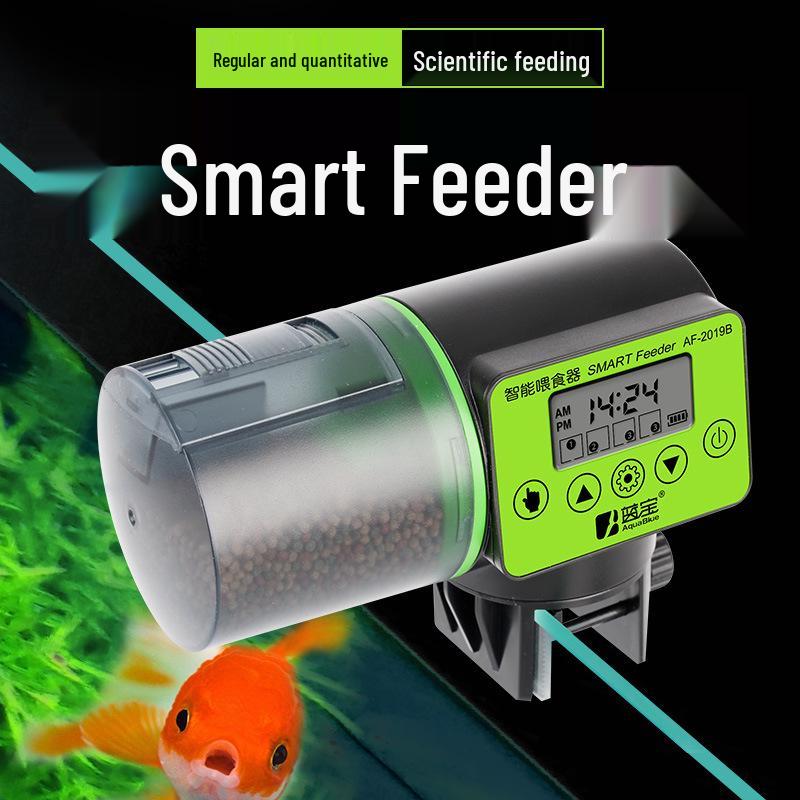 Smart Aquarium Fish Feeder with Timer - Automatic Dispenser for Fish Tanks
