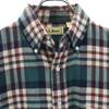 L.L.BEAN 80s Outdoor Vintage Check Pattern Long Sleeve Flannel Button Down Shirt Men's Used