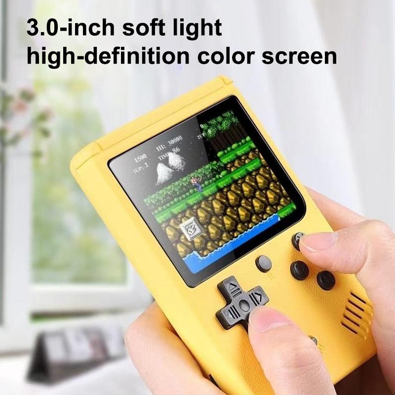 500 in 1 Mini-Handheld-Spieler Tragbare Retro-Videokonsole für Einzel- und Doppelspieler Für Game Boy Emulator Videospiel