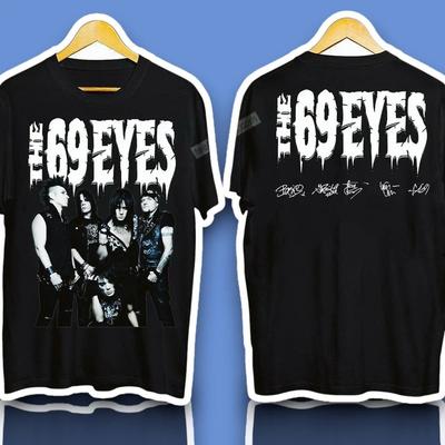 RARE! The 69 Eyes Black Cotton All Size S-5XL Unisex T Shirt OM620 Unisex T-Shirt