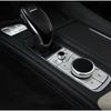 Console Handbrake Button Decoration Silver Aluminum Fit For Cadillac CT5 19-