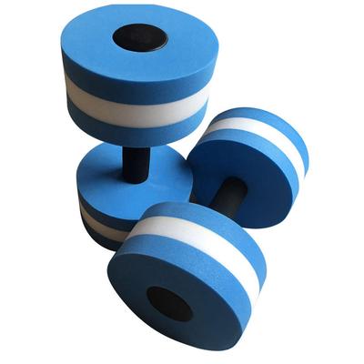  2ks Vodní aerobik Činky EVA tic Barbell Fitness Pool Cvičení