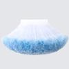 Lace Skirt Girls Fluffy Chiffon Pettiskirt Solid Colors Tutu Skirts Girl Dance Skirt Christmas Tulle Petticoat Tulle