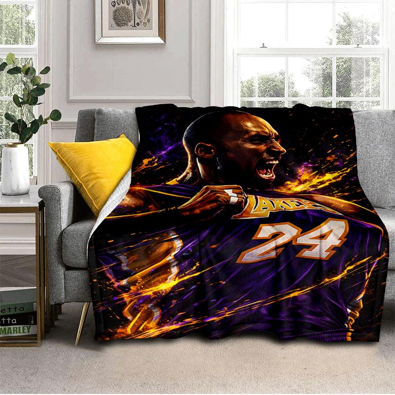 Lakers Legend Celebration Blanket Lightweight Ideal Bedding Blanket Perfect for Travel, Camping, Living Rooms, Offices, Sofas, Fan Christmas gift
