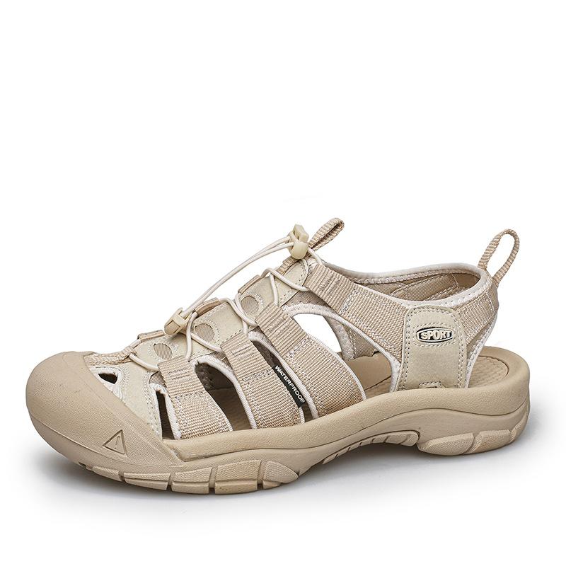 Sandals popular summer sandals men's thick-soled bag head men's beach shoes retracement shoes large size outdoor shoes